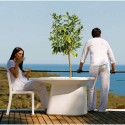 Plantador de mesa médio branco Vondom MoMA