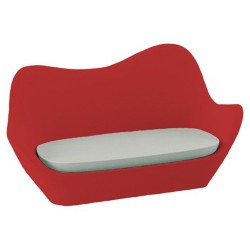 Sofá rojo de Sabinas Vondom