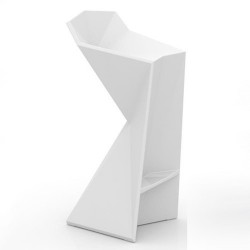 Taburete de VERTEX Vondom blanco 