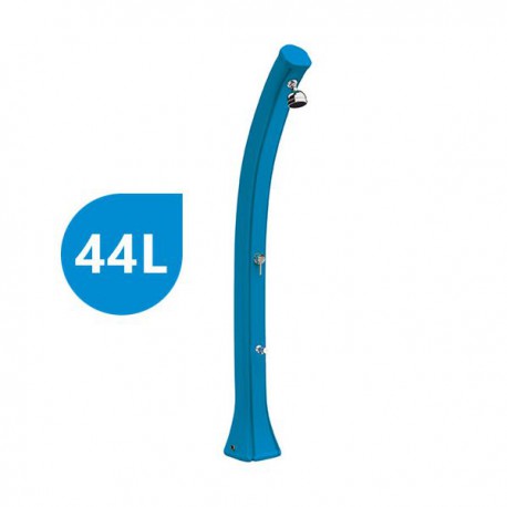 Douche Solaire Happy 4x4 - 44L Bleu avec Rince-pieds Formidra