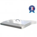 Cover all stainless steel for great grilled electric Electica PL4 or PL6