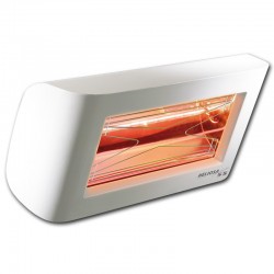 Infrarot-Heliosa Hi Design 55 weiße Carrara 2000W IPX5 Heizung