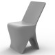 Set of 2 chairs Vondom design Sloo Grisr