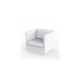 Fauteuil Lounge Ulm Vondom Blanc