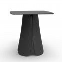 Design table Pezzettina Vondom anthracite 90x90xH72