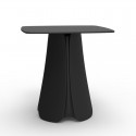 Table Design Pezzettina Vondom Noir 80x80xH72
