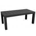 Jut Mesa 180 Table Rectangulaire Vondom Anthracite