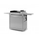Adour Forge Trolley for Plancha Premium 60 in Stainless Closed