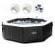 Spa Intex Carbone Bulles et Jets 6 Places Pure Spa