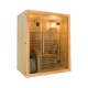 Gaïa Nova sauna all'aperto a 6 posti con stufa Harvia 8 kW