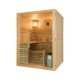 Outdoor-Sauna Gaia Nova 6-Sitzer Holl es mit 8 kW Harvia Herd