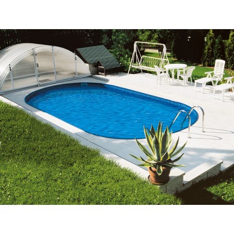 Pool Ovale Ibiza Family 600 Luxe Begraben