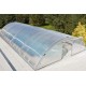 Pool shelter in Aluminum and Polycarbonate 514 x 1066 x 178