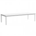 Grande tavolo Telaio 300 Vondom 300x120xH74 bianco