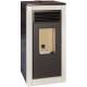 Pellet stove Escalor de 12Kw White Pearl Frida