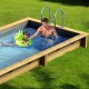 Urban Pool Procopi wooden 600 x 250 x H 133 Automatic Coverage