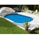 Oval Pool Ibiza Family 600 Luxury Buried