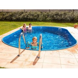 Ovaal Zwembad Ibiza Azuro 11mx5m H150cm Begraven met Zandfilter
