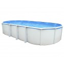 Piscina elevada TOI Ibiza Oval 915x457x132 con kit completo Blanco