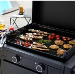 Plancha Gas Forge Adour Modern 45 Black Steel Plancha Gas Forge Adour Modern 45 Black Steel