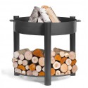 Viking King Kohlenbecken und Stativ 80cm mit Edelstahlgrill