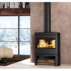 Fogão a lenha Nordica Extraflame Jennifer 2.0 9kW ferro fundido