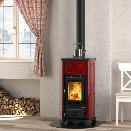 Estufa de leña con recuperador de calor Nordica Extraflame Concita 4.0 13kW