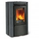 Poêle à bois Nordica Extraflame Ester BII 9.4kW pierre Naturelle