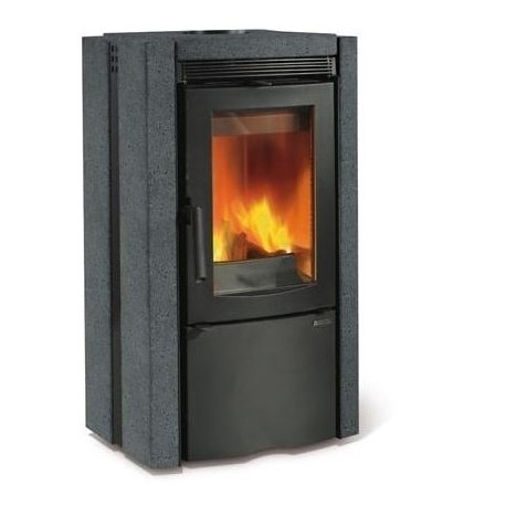 Fogão a lenha Nordica Extraflame Ester BII 9.4kW pedra natural