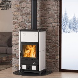 Holzofen Nordica Extraflame Fedora 8.3kW Weiß Infinity