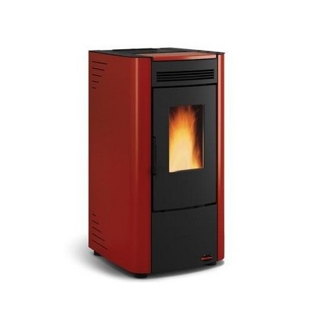 Poêle à granulés ventilé La Nordica Extraflame Ketty Evo 2.0 7kW Bordeaux