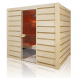 Holl's Eccolo 6-persoons sauna Compleet pakket 4,5kW kachel en stenen inbegrepen