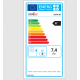 Ferlux Enya 80 fogão a lenha pé central 9,6 kW