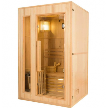 Zen Dampfsauna 2-Sitzer Komplettpaket 3,5kW