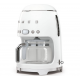 Cafetière programmable Smeg année 50 Blanc Chromé