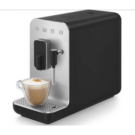 Cafeteira Espresso Smeg 50's com Moedor Preto