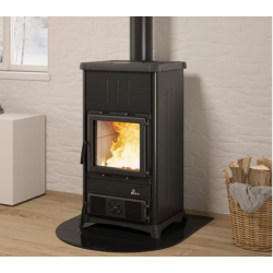 Heat recovery wood stove La Nordica Concita 2.0 Steel 13kW