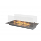 Infire 1L Insert 600 bioethanol burner with black box and 2 panes of glass