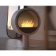 Infire Incyrcle Bioethanol Fireplace with Bracket 2 kW Black