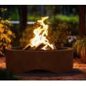 Rodada 1000 Corten Infire Steel Fire Bowl