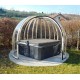 Spa shelter Sfera Telescopic shelter ready to install 390