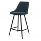 Set mit 2er Ari VeryForma Arbeitsplatten aus blauem Samt und Metall