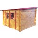 Casetta da giardino in legno Lavan 3,00x3,30 Habrita 10m2