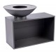 Onyx 80 Brasero Mesa y Rejilla Elevada RedFire
