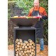 Onyx 80 vuurpot met verhoogde grill en RedFire-deksel