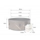 Mono 6-seater semi-rigid spa 173cm and Wifi MSpa