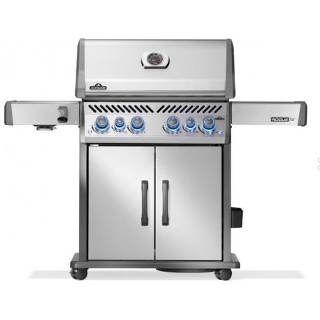 Napoleon Rogue® PRO-S 525 RSIB RVS SIZZLE ZONE™ gasbarbecue met 6 branders en 1 achteraan
