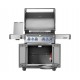 Napoleon Rogue® PRO-S 525 RSIB RVS SIZZLE ZONE™ gasbarbecue met 6 branders en 1 achteraan