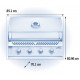 Barbecue a gas da incasso Napoleon 500 Bi Serie 32 con 4 fuochi in acciaio inox