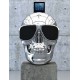 AeroSkull HD Plus Bluetooth-Lautsprecher Jarre Technologies Crome Silber